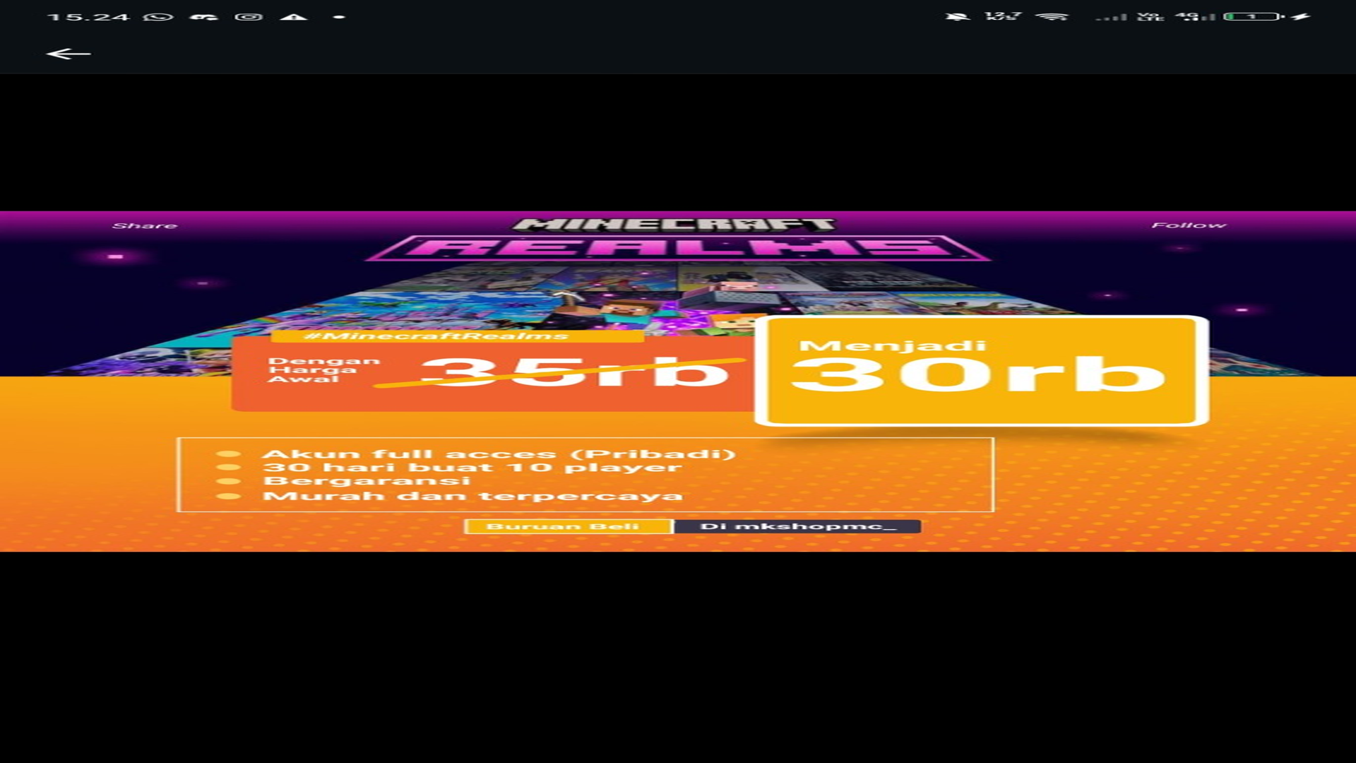Promo CreeperFoxshop
